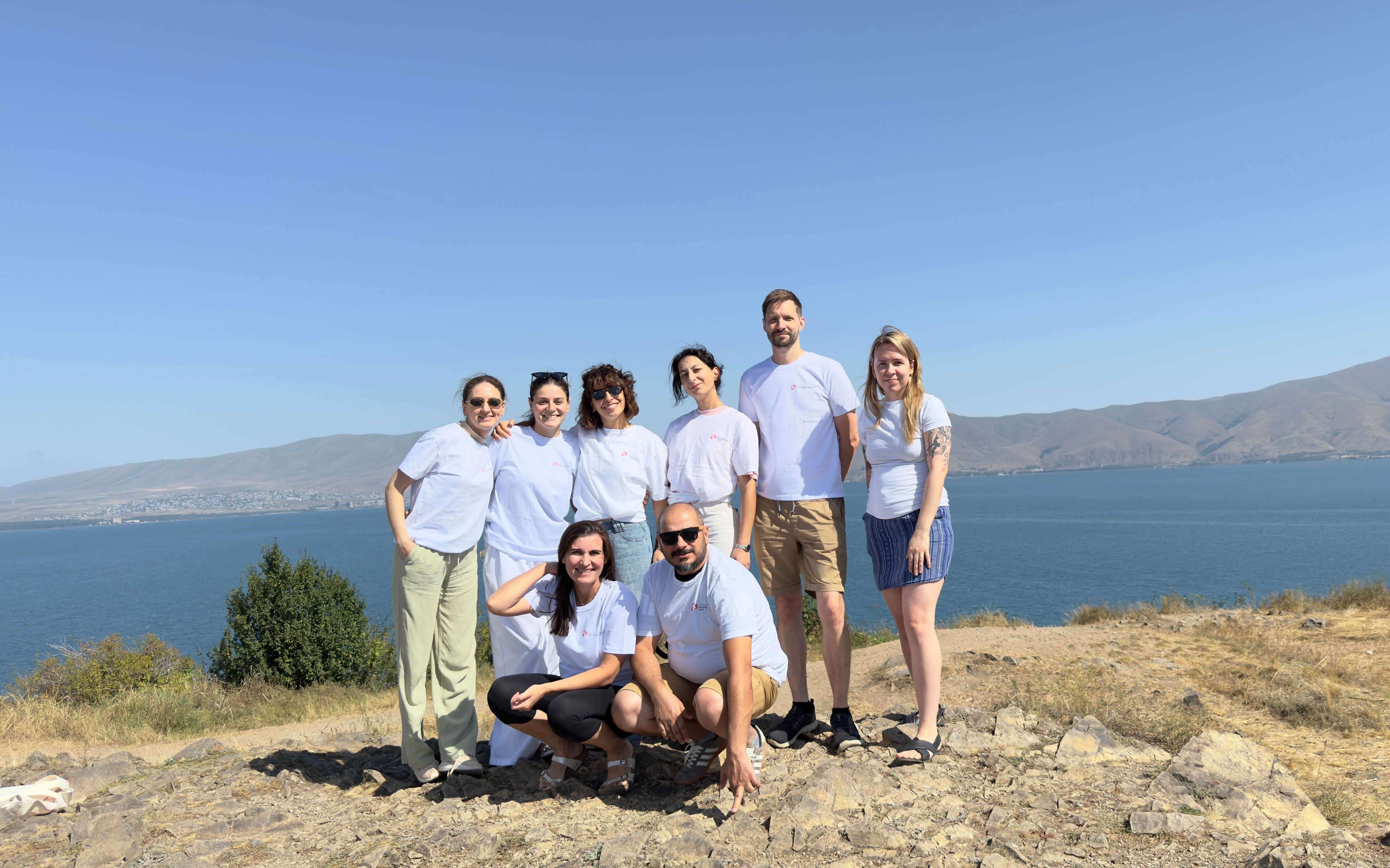 Armeenia ja Gruusia meeskonnad 