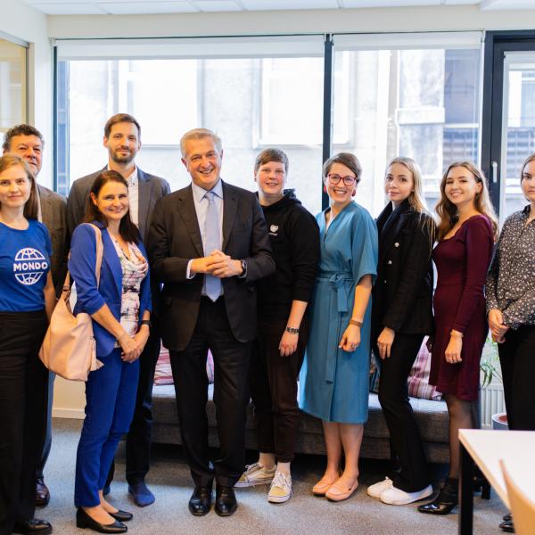 Kohtumine Filippo Grandiga Tallinna kontoris