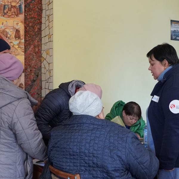 In-person registration in Zaporizhzhia oblast. October, 2025